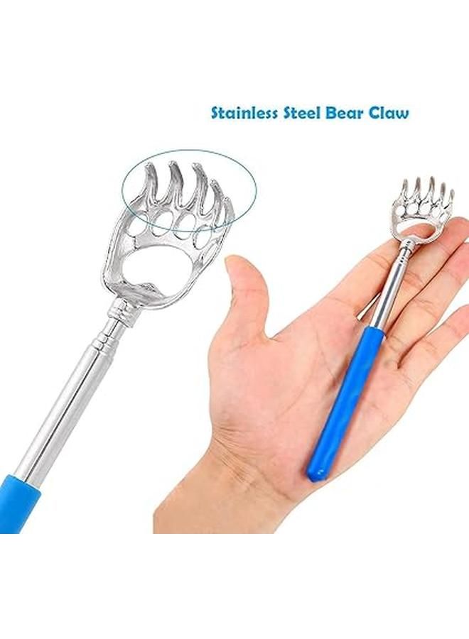 Telescopic Back Scratcher, Metal Claw Head with Comfort Grip Handle, Extendable, Assorted Color, Color May Vary - Image 5